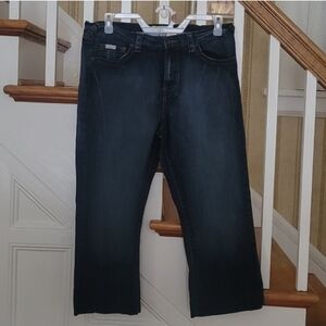 BABY PHAT Wide Leg Vintage Flare Blue Jeans Blue Size 18